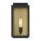 Designers Fountain Twilight 14 in 1Light Black Outdoor Wall Lantern with Clear Glass Shade D275M-7EW-BK - alternate 1